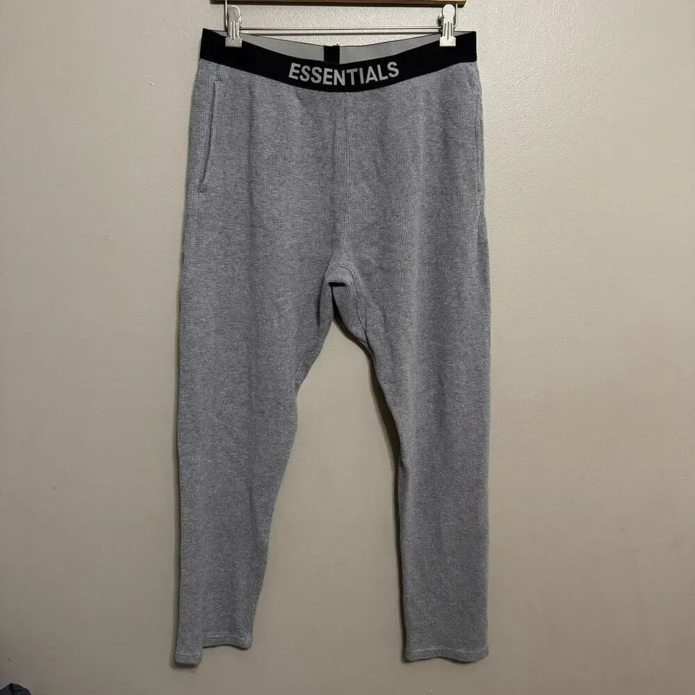 Fear of God ESSENTIALS Heather Grey Lounge Pants men’s size large